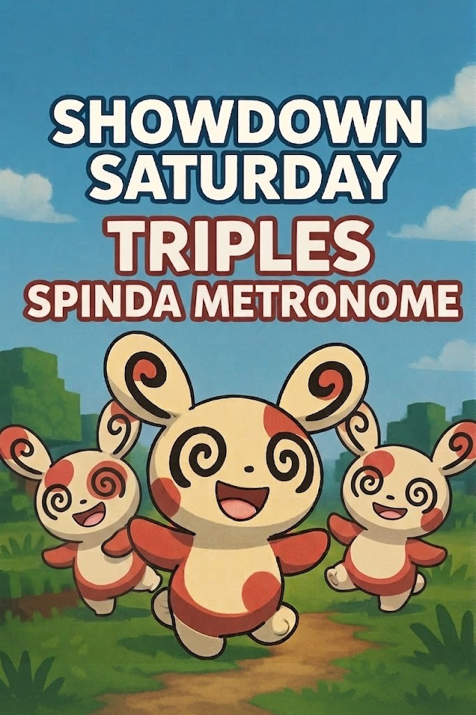 Spinda Metronome Triples tournament poster